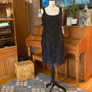 Women. Dress,Black,Cocktail Dress,Lace,Sleeveless